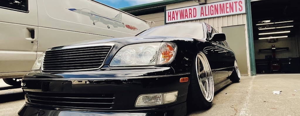 Wheel alignment service in Hayward
