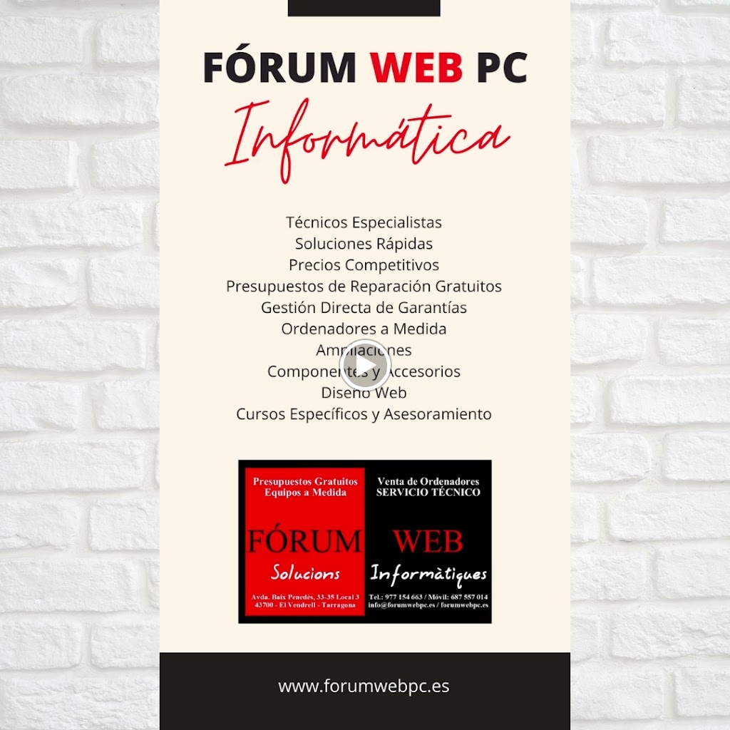 FORUM WEB PC — Videos