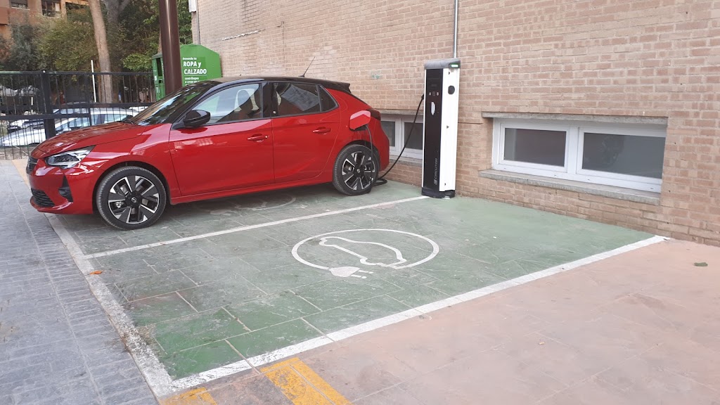 Estacion de carga de vehiculos electricos