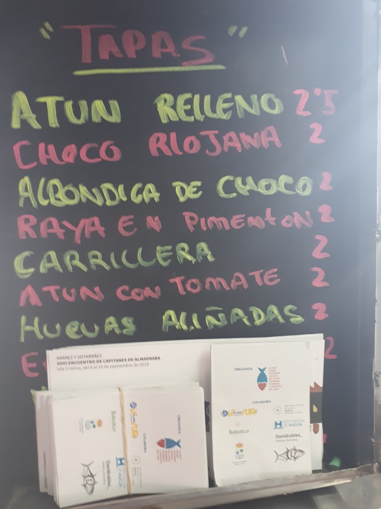 Hermanos Moreno Restaurante — Carta