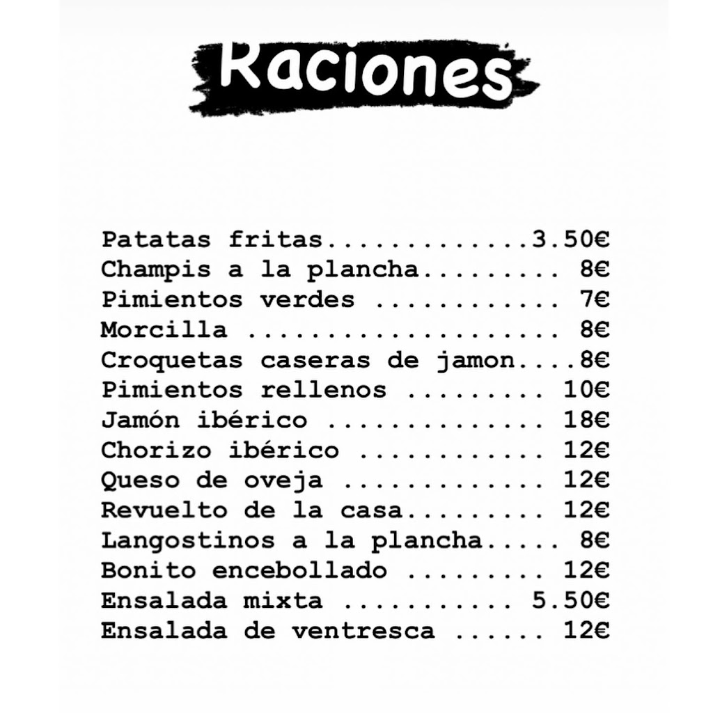 Cafeteria Leo — Carta