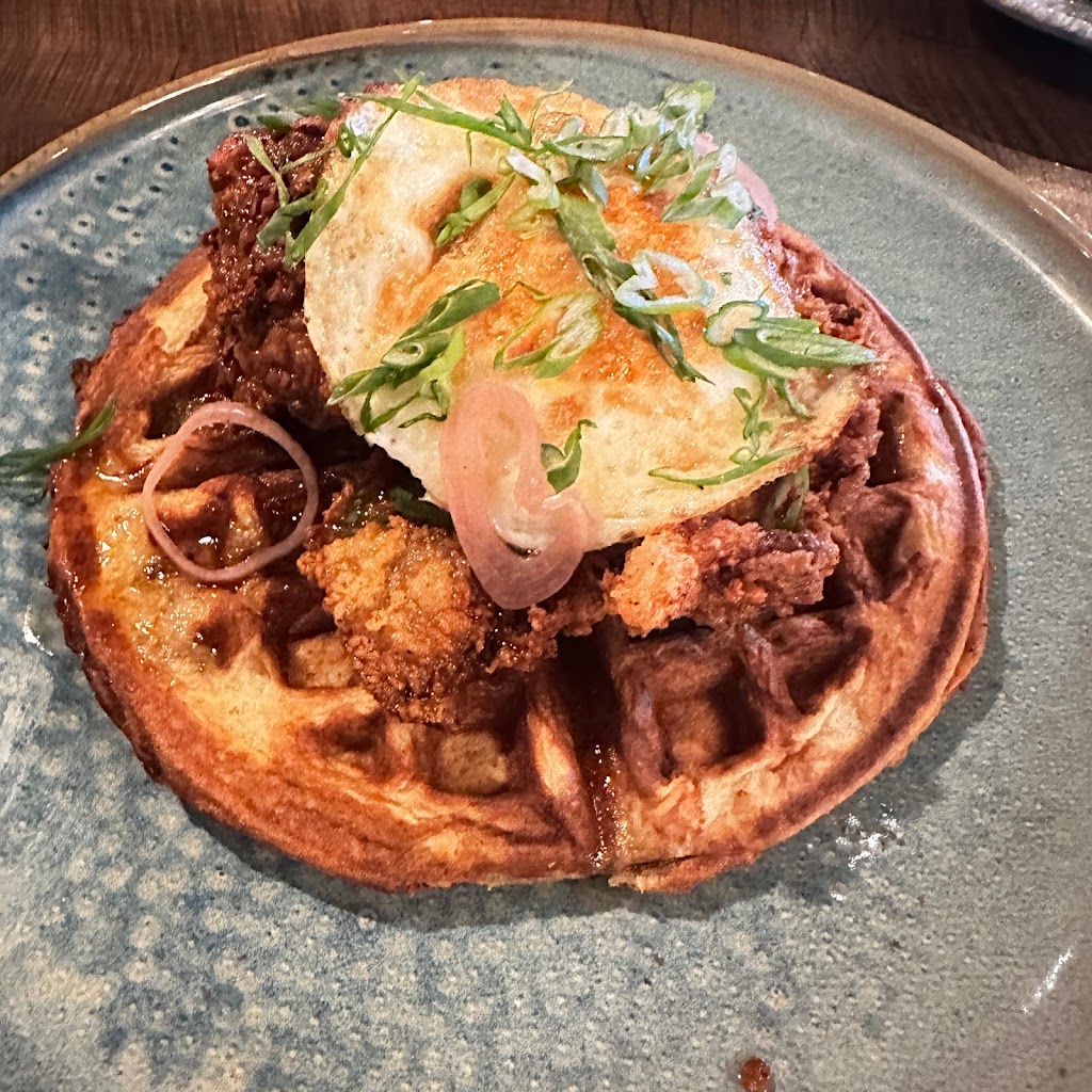 Chicken and waffles