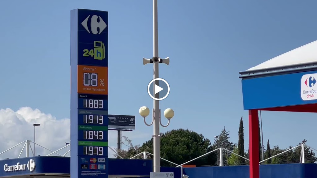Gasolinera Carrefour — Videos