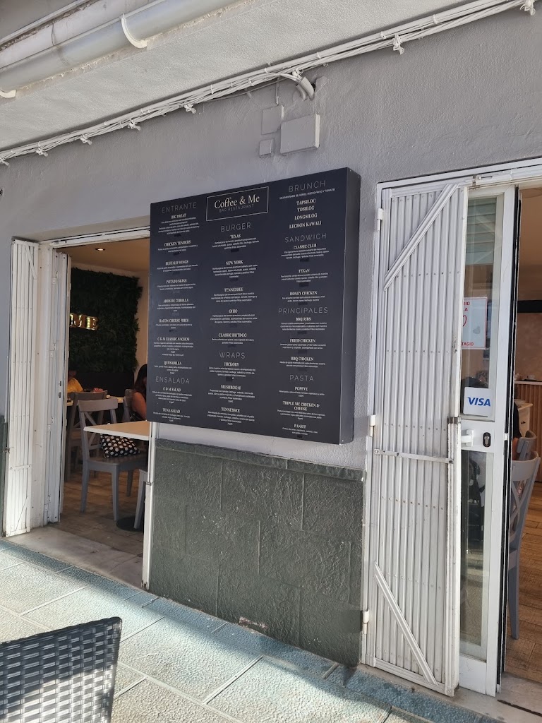 Coffee & Me San Pedro Alcantara — Carta