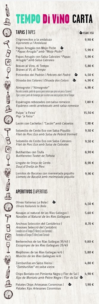 Tempo di Vino — Carta