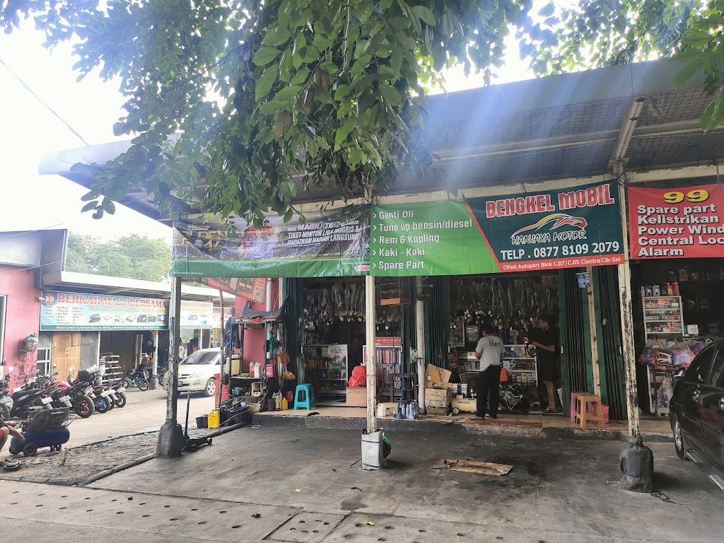 Bengkel Mobil Hanjaya Motor.