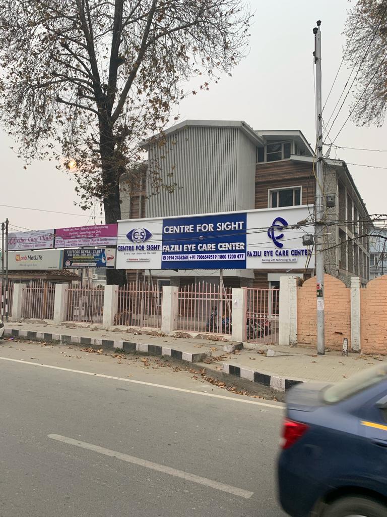 Centre For Sight At Fazili Eye Care Center Srinagar Jammu And Kashmir