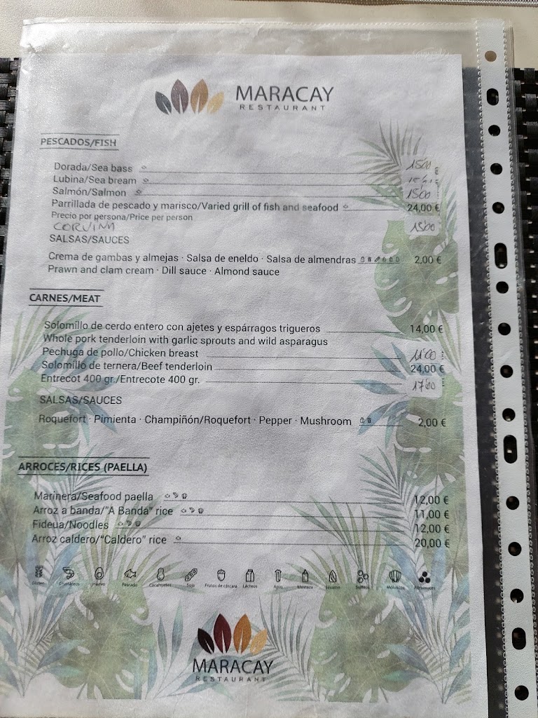 MARACAY (Los Naufragos) — Carta