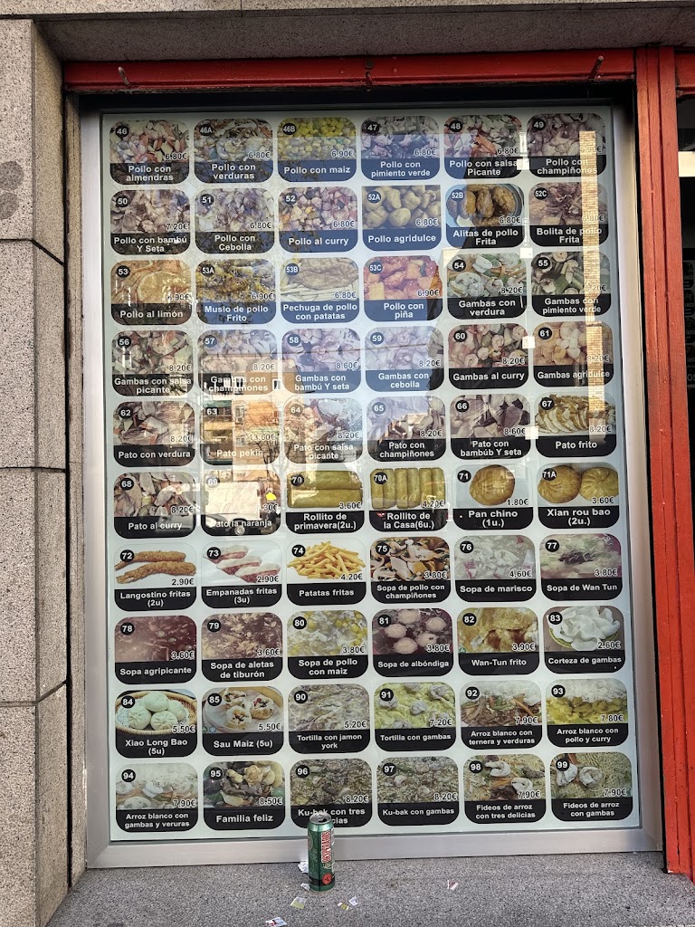 Comida China — Carta