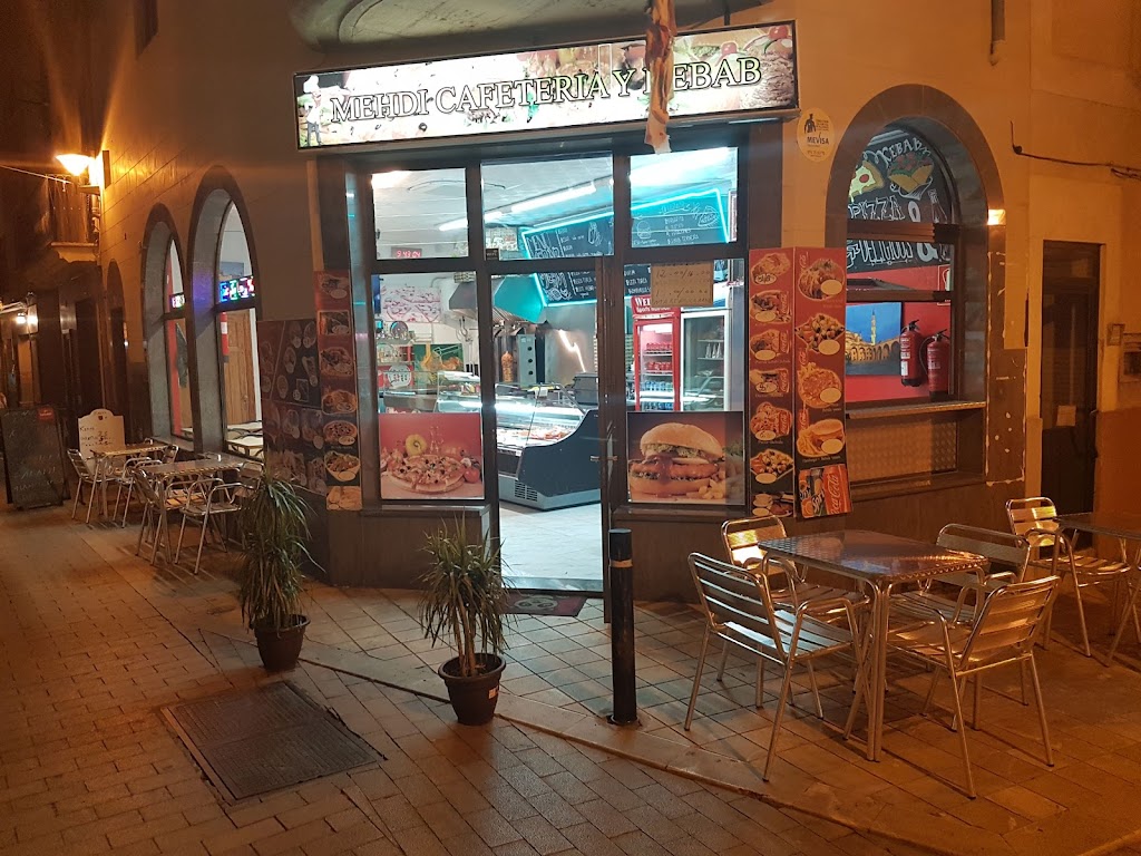 Kebab plaza de verduras