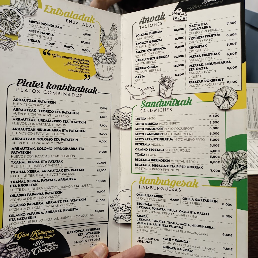 Cafe Araba — Carta