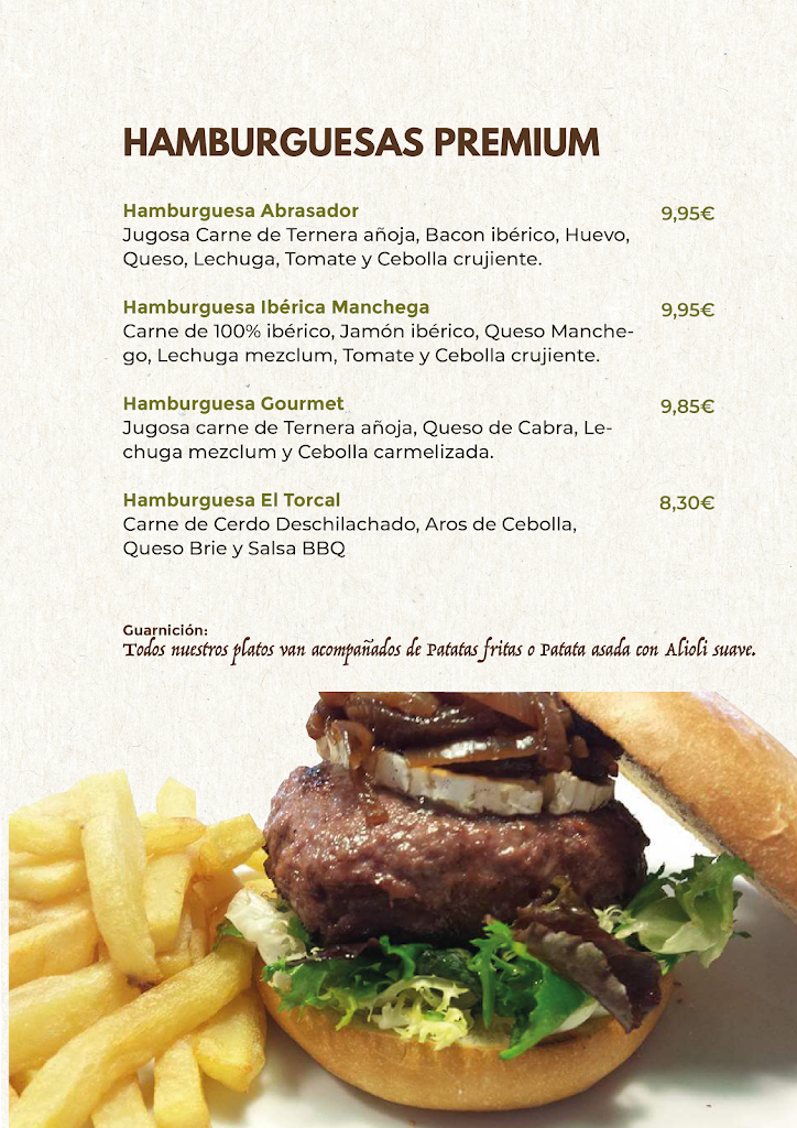 Abrasador Bodegas Triana — Carta