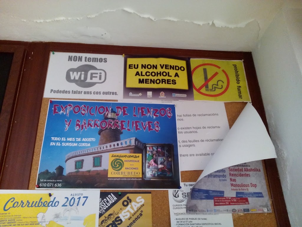 Bar Vinte de Abril — Carta