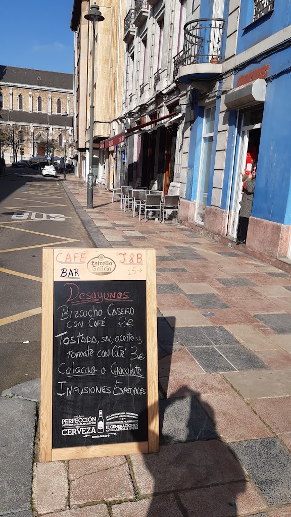 CAFE -BAR J&B 15 — Carta