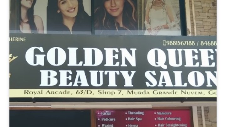Golden Queen Beauty Salon Nuvem Goa