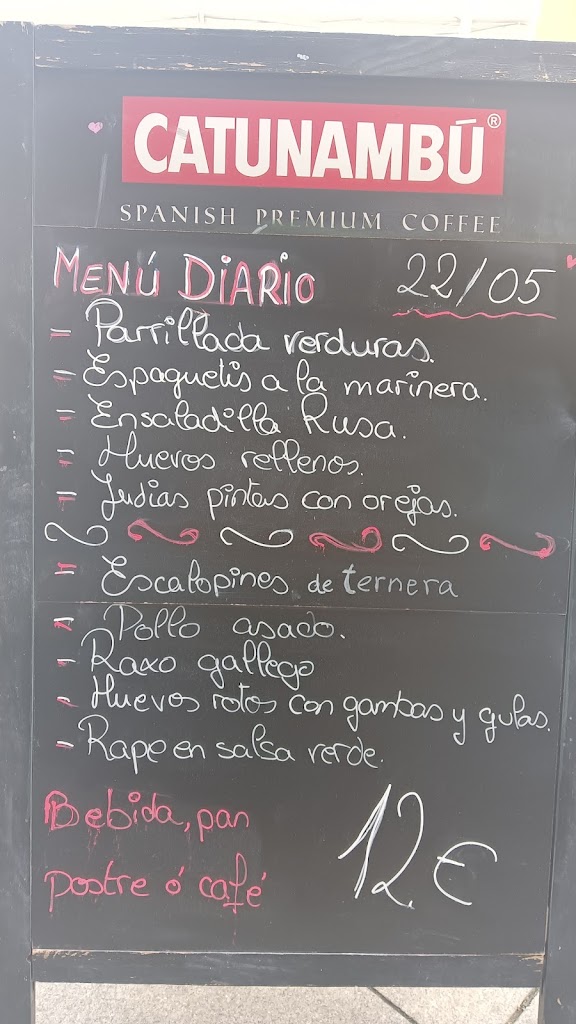 Restaurante El Nuevo Escondite de Pozuelo — Carta