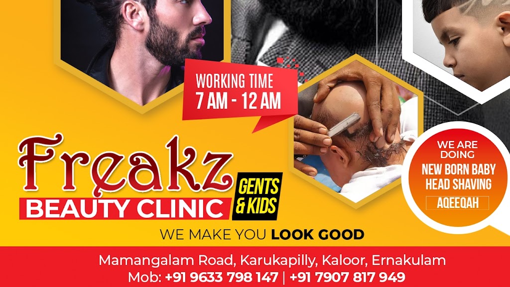 Freakz Beauty Clinic Gents Beauty Parlour In Kaloor Mens Salon In Kaloor Men S Salon Kaloor