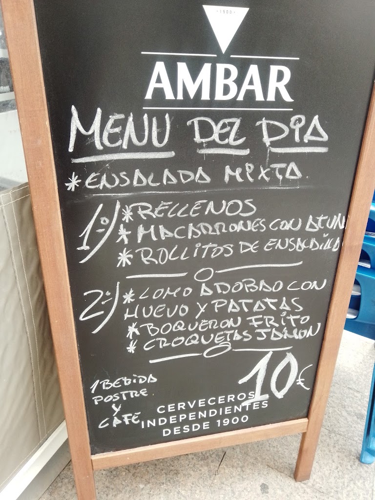 Martinez Cerveceria — Carta