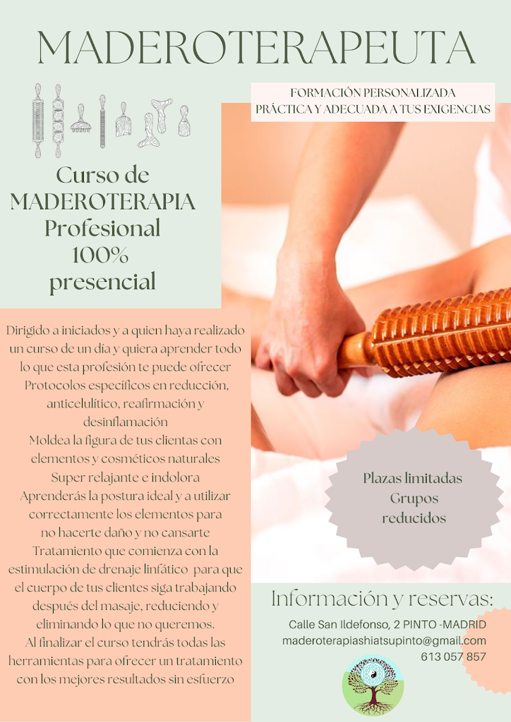 Maderoterapia Shiatsu Pinto Escuela de Terapias Naturales