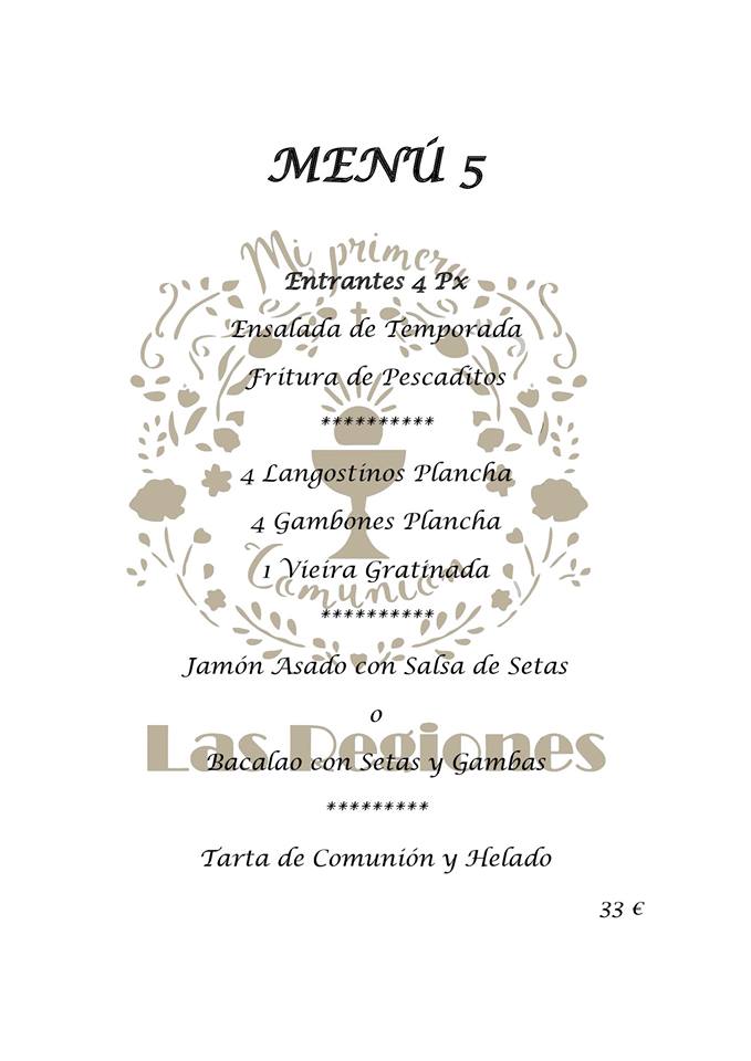 Rte. Las Regiones — Carta