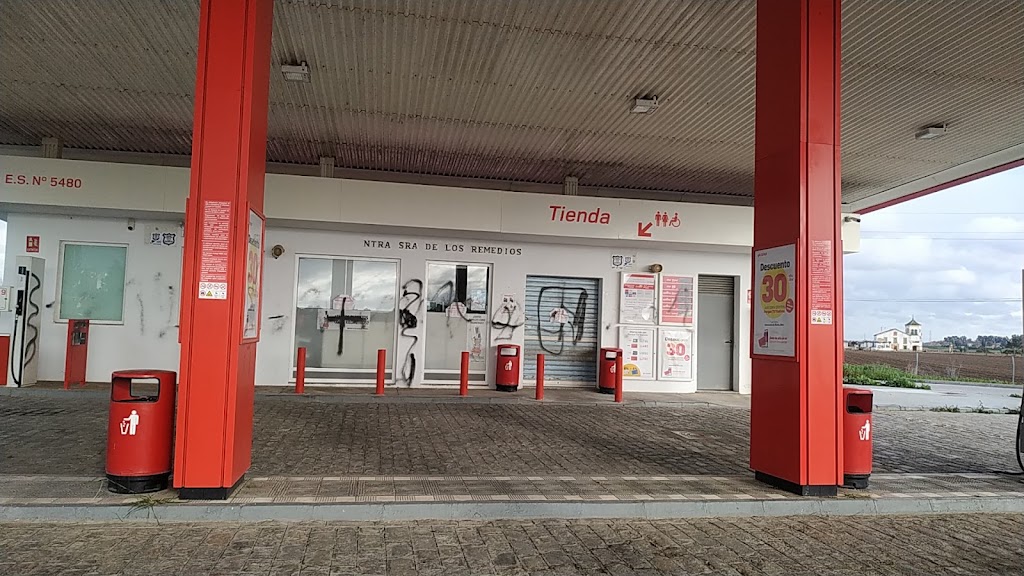 Estacion de servicio Cepsa — Surtidor de combustible