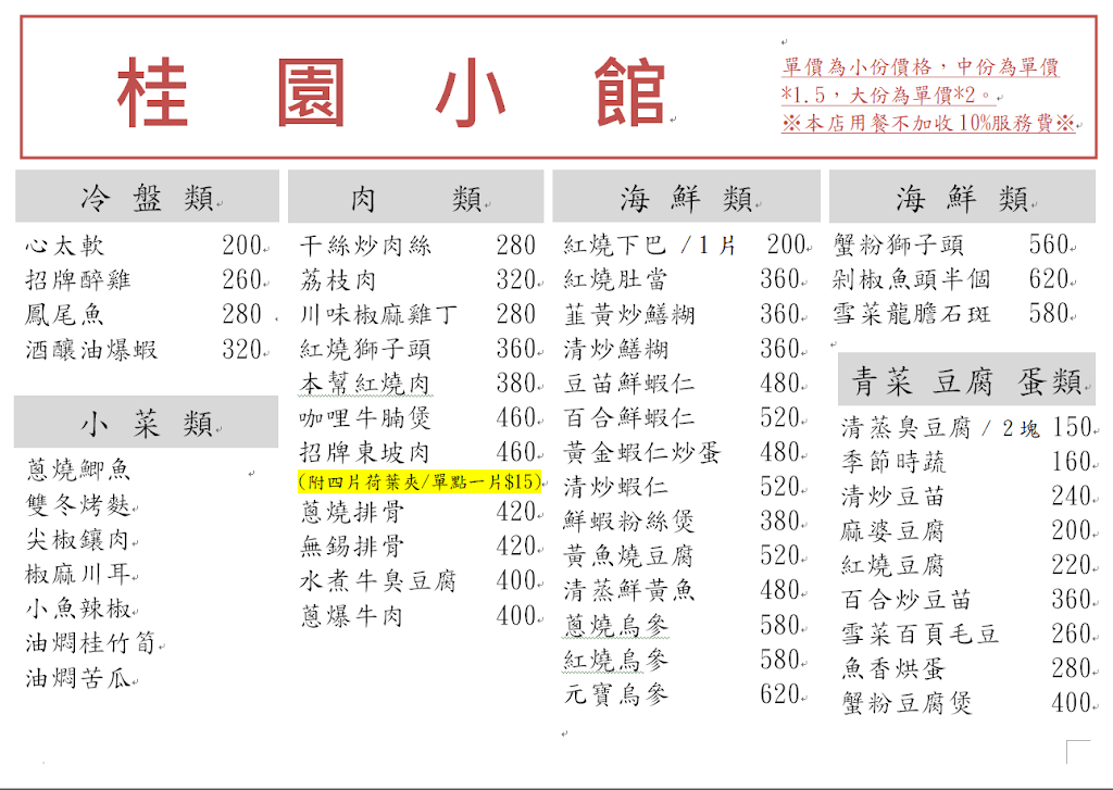 桂園小館 的照片