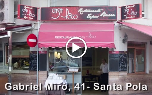 Casa Rico | Restaurante en Santa Pola | Alicante — Videos
