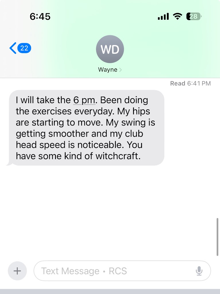  Root Golf Performance