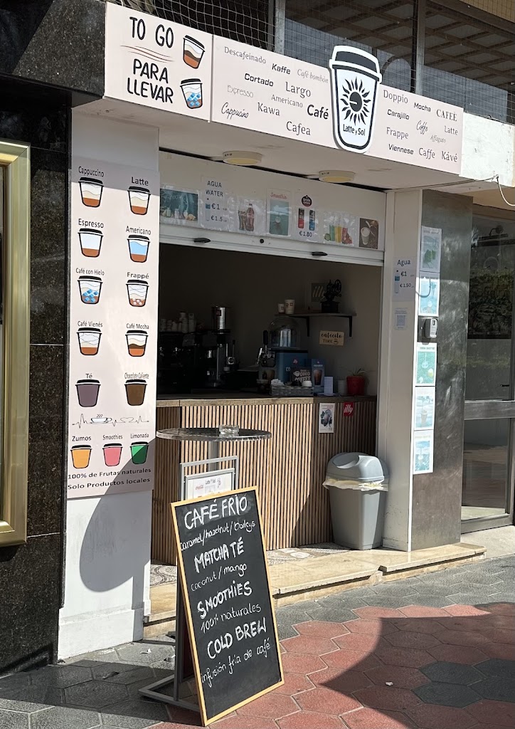Latte Y Sol — Carta