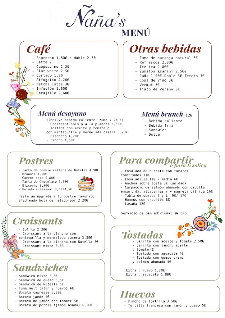 Nana's — Carta