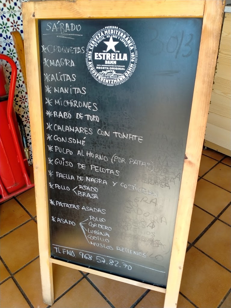 El Rincon del Pollo — Carta