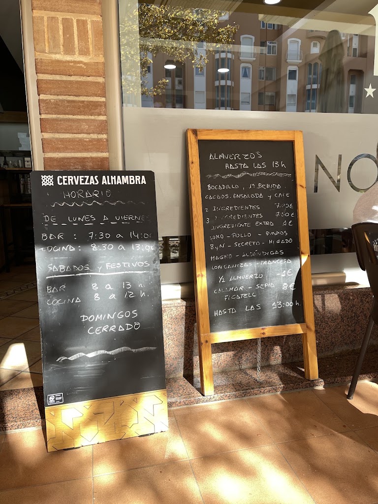 Cafeteria Noray - Punto de amarre — Carta