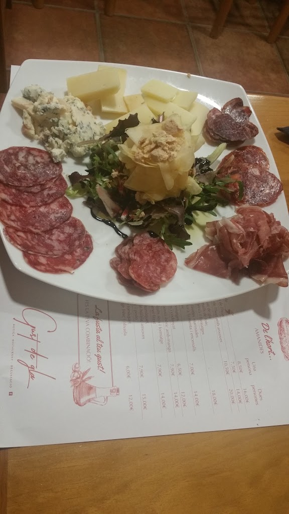 Gust De Gla — Carta