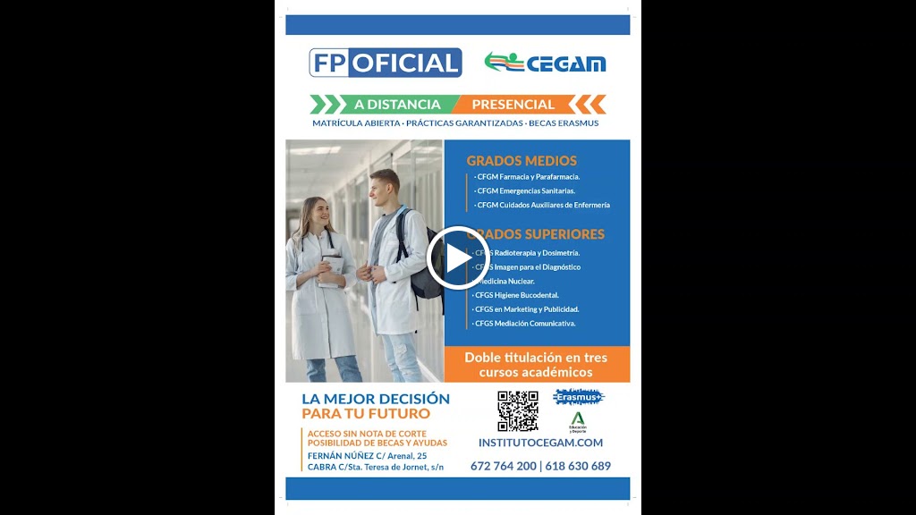 Instituto de FP CEGAM Cabra — Videos