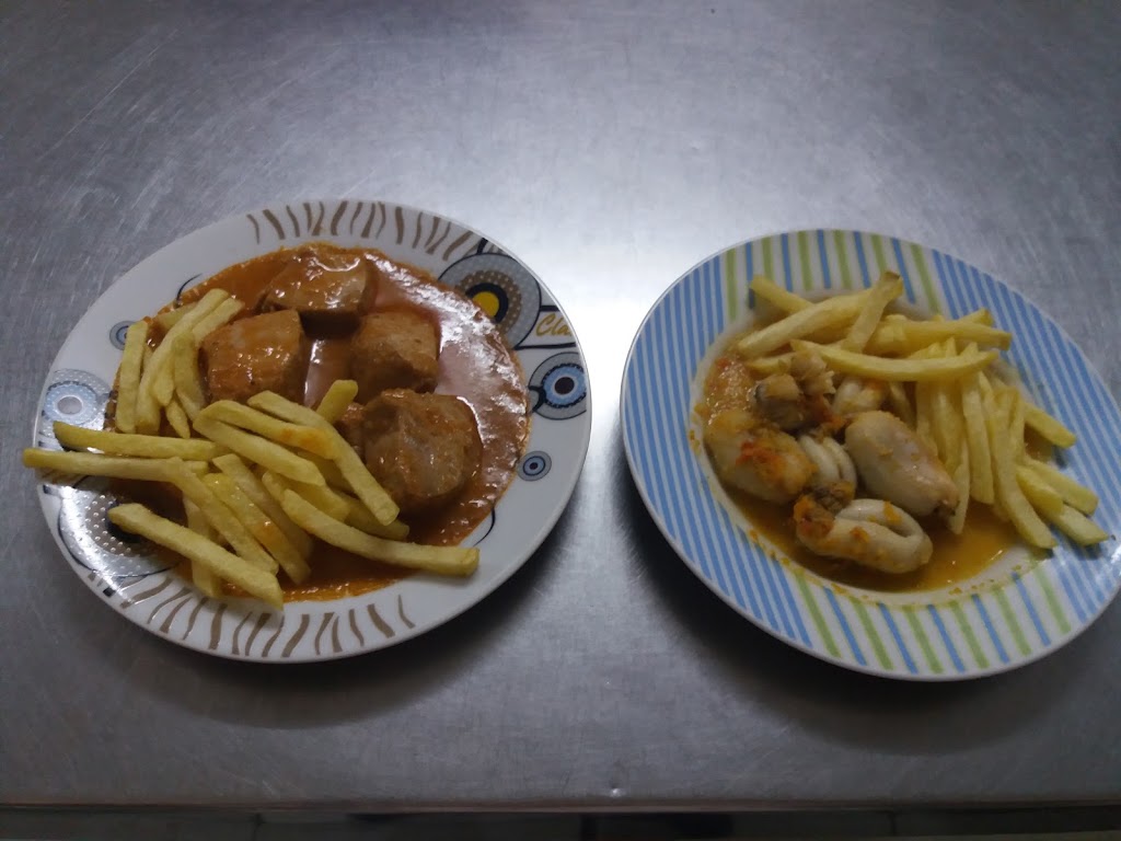 Bar la Pena de Valentin. — Papas fritas