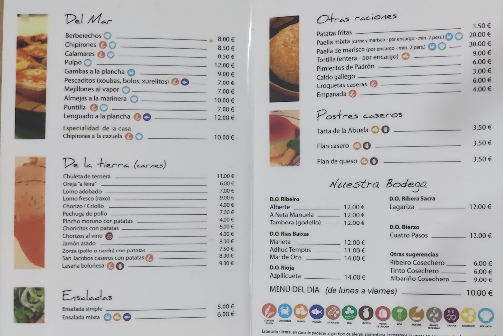 Meson El Parque — Carta