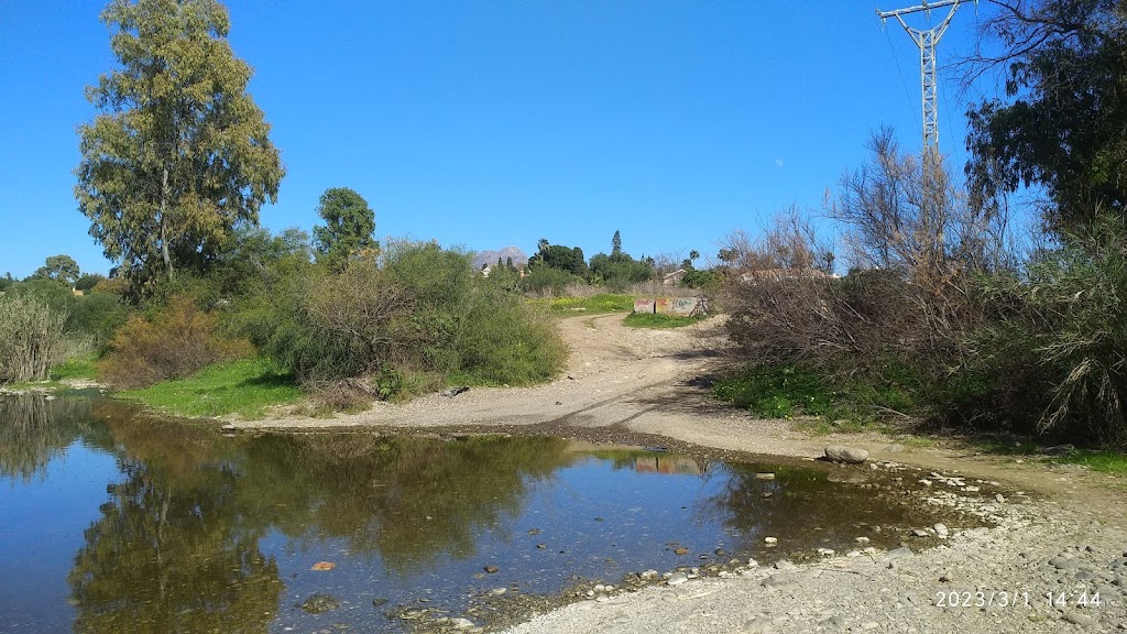 Vado del rio Guadalmina en San Pedro Alcantara