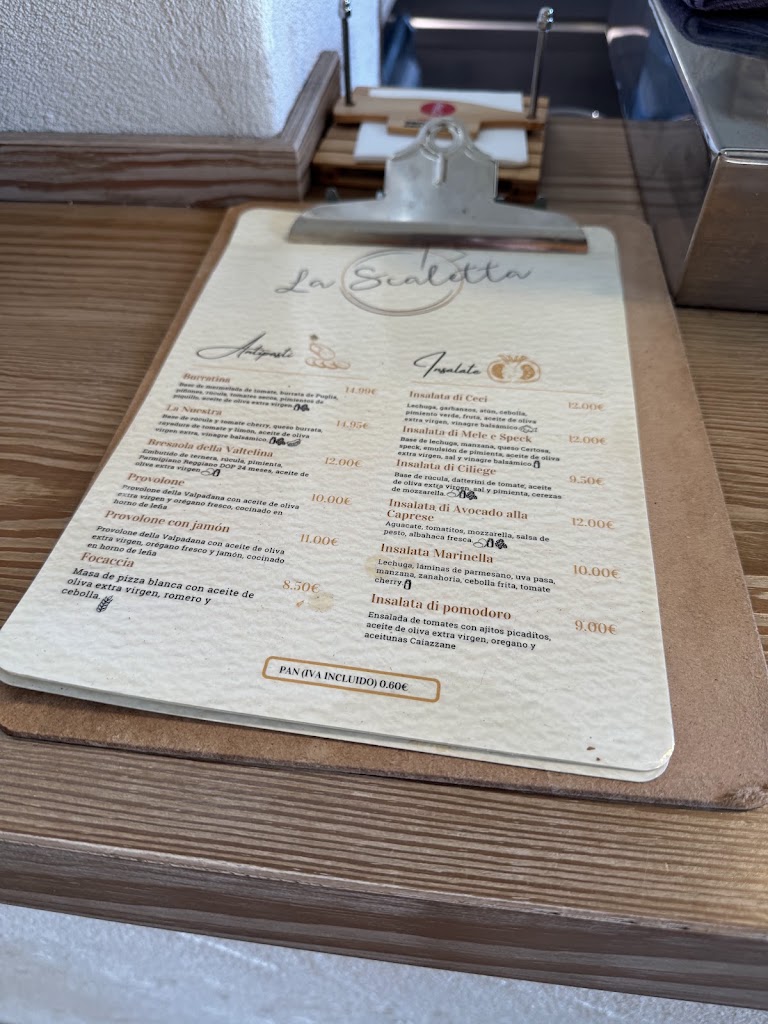 La Scaletta — Carta