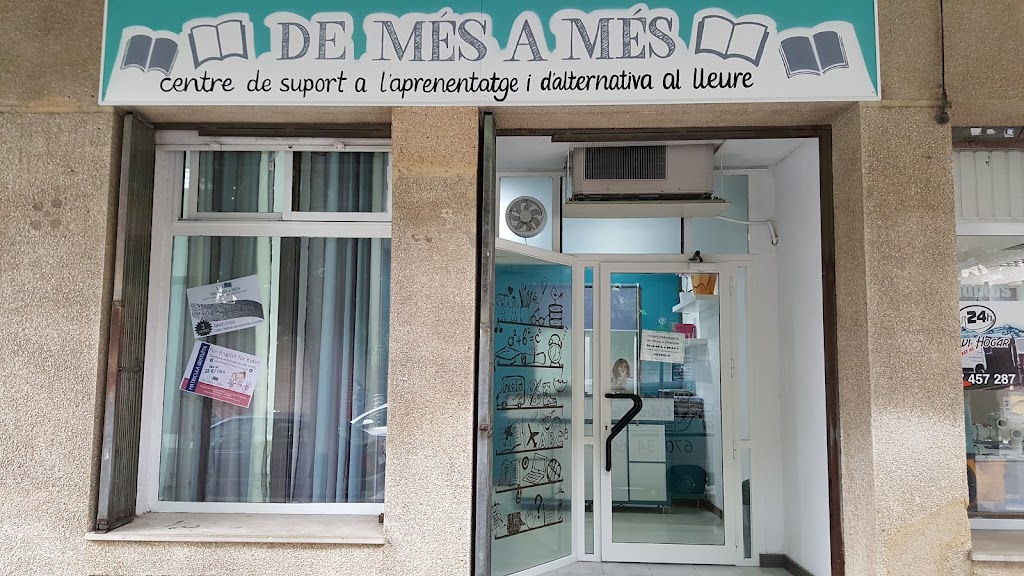 DE MES A MES. Centre de suport a l'aprenentatge.