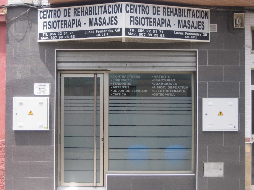 Fisioterapeuta en La Linea Lucas Fernandez Gil