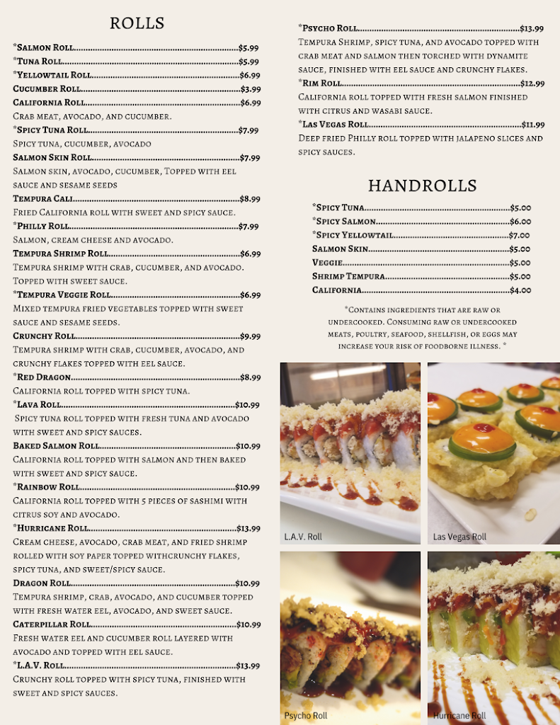 The Red Tiger Thai & Sushi