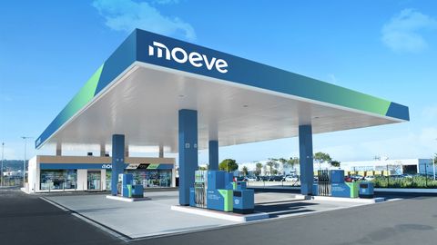 Estacion de servicio Moeve, antes Cepsa