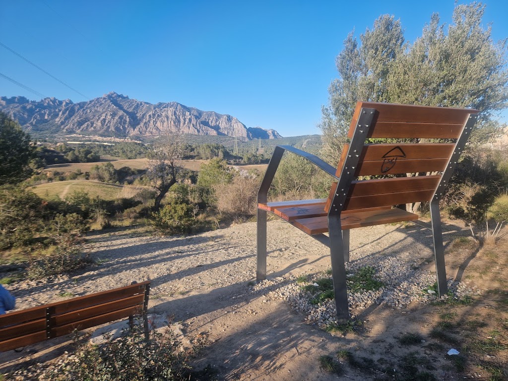 Mirador de Montserrat desde Mas d'en Gall
