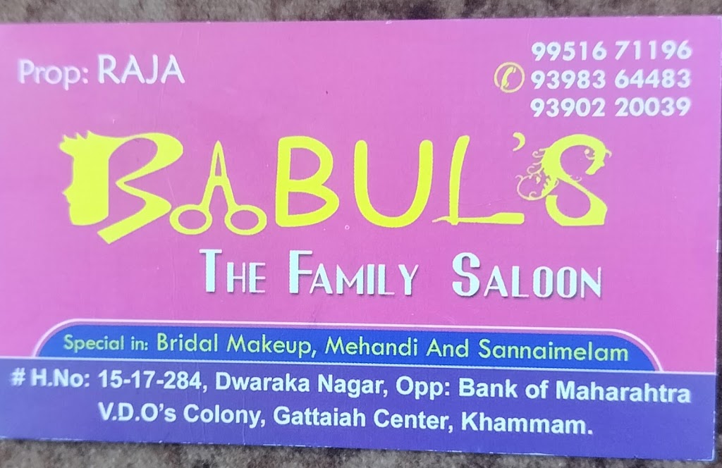 Babul S The Family Salon