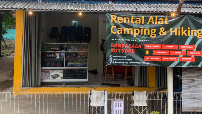 BANDAKALA RENTAL ALAT CAMPING BOGOR