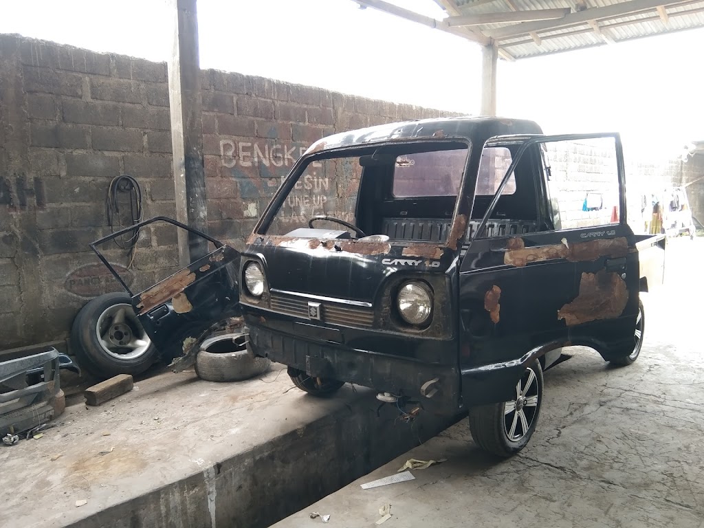 Bengkel kacung motor, cat-bodi repair