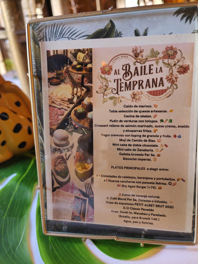 Per Se Cafe — Carta