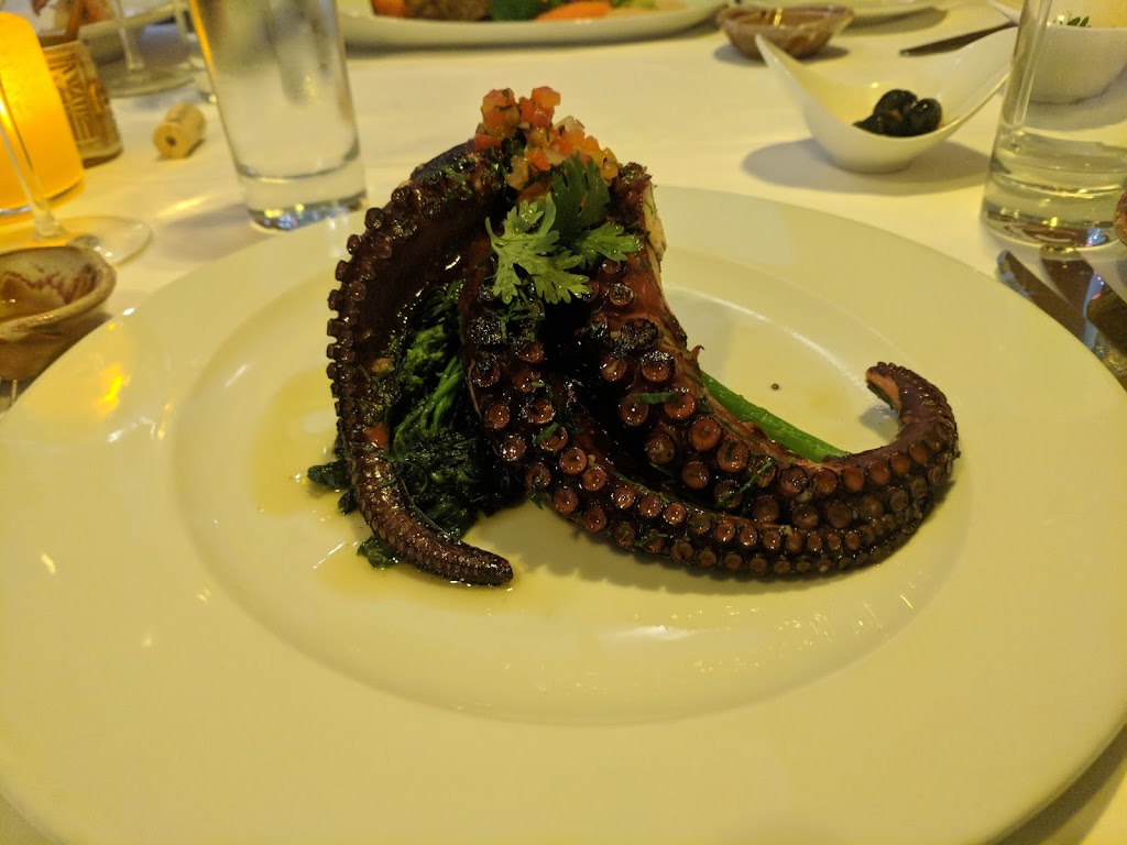 Octopus as food