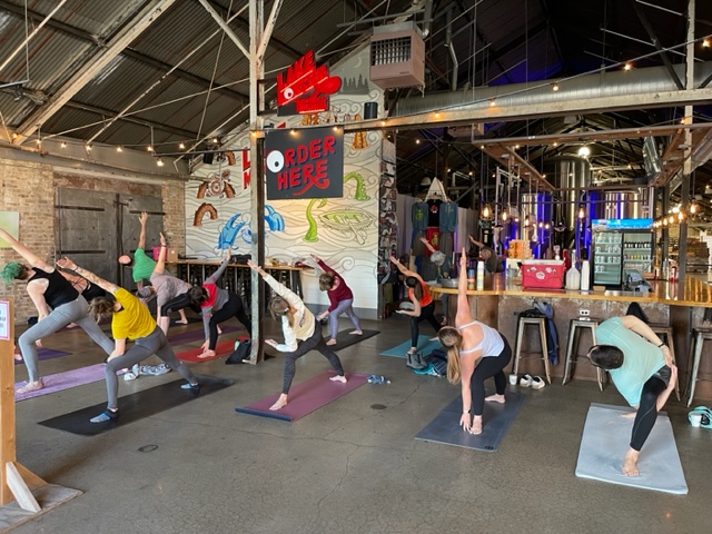  Yoga and a Pint