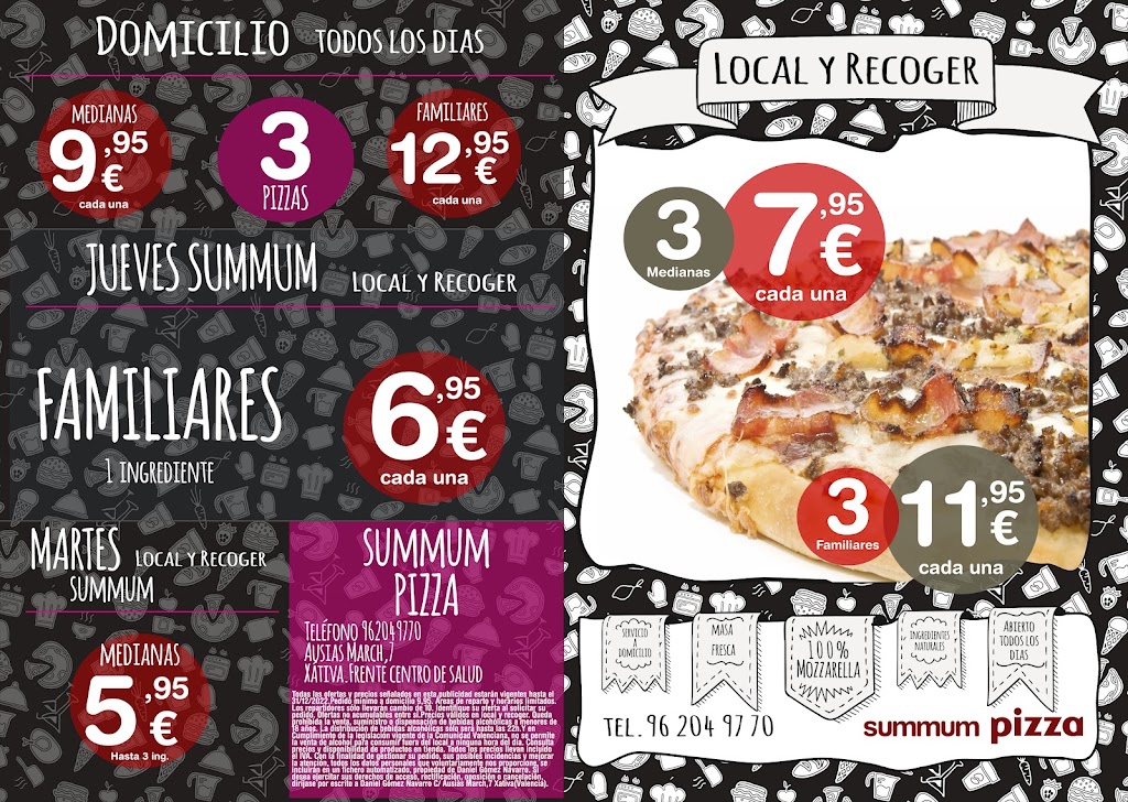 Summum Pizza — Del propietario